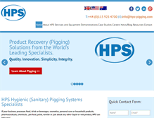 Tablet Screenshot of hps-pigging.com